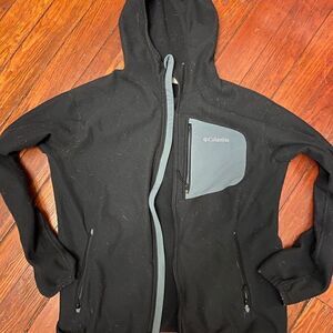 Columbia Black Coat Jacket Large '